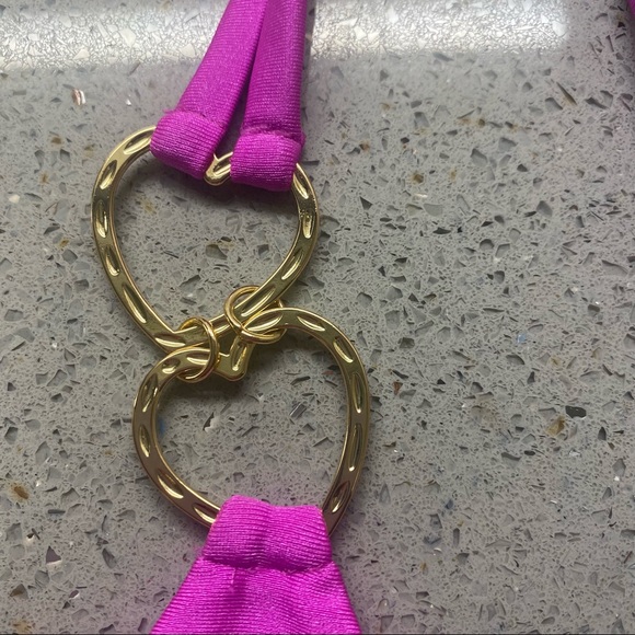 π BRAND NEW - The Nadia Love π Triangle Top with HEART β€οΈ HARDWARE - BRAND NEW - Picture 6 of 8